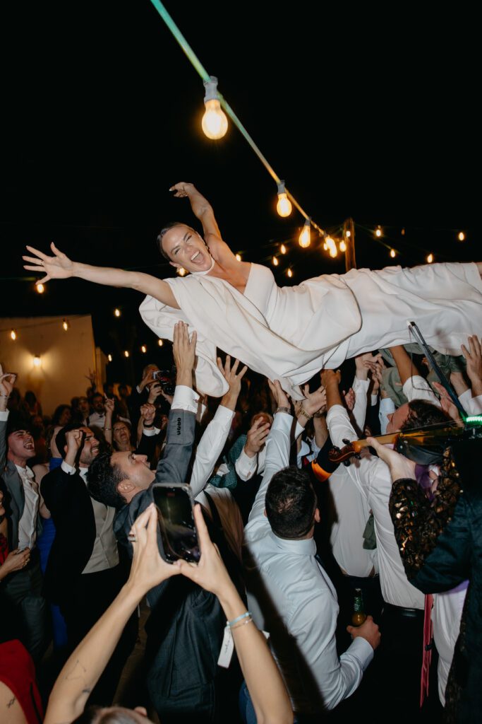 Momentazo del banqute de la boda de Verito y Álvaro